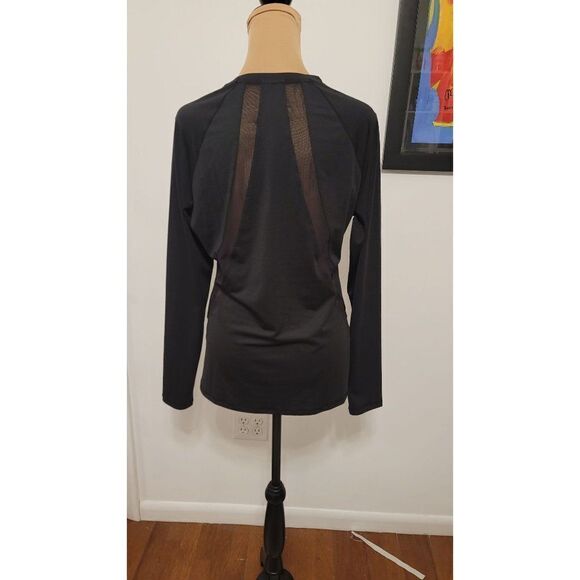 Kenneth Cole Reaction Activewear Black Large Sheer Accents - Picture 3 of 6